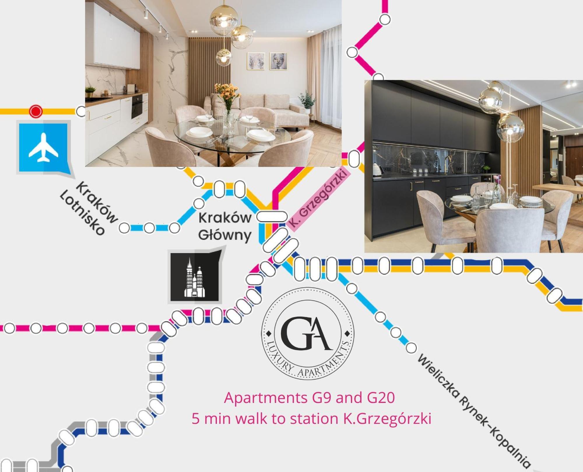 Ga Luxury Apartments G9 Krakau Exterior foto